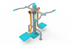 Ciftli Yan Salinim Aleti KLF-09 | Dış Mekan Spor Aletleri | Erse Kent Mobilyaları